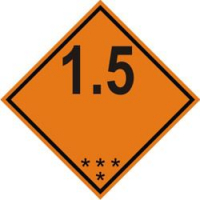 Подкласс 1.5. Очень нечувствительные взрывчатые материалы