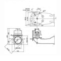 Донный клапан Civacon EURO-100-2S
